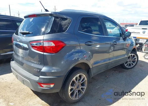 2020 Ford Ecosport Titanium from USA, damaged, VIN MAJ6S3KL3LC377606